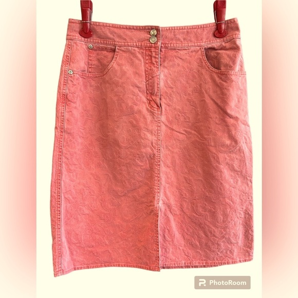 Chico's Dresses & Skirts - CHICOS Jean Skirt. Sz 5 Jr  preloved